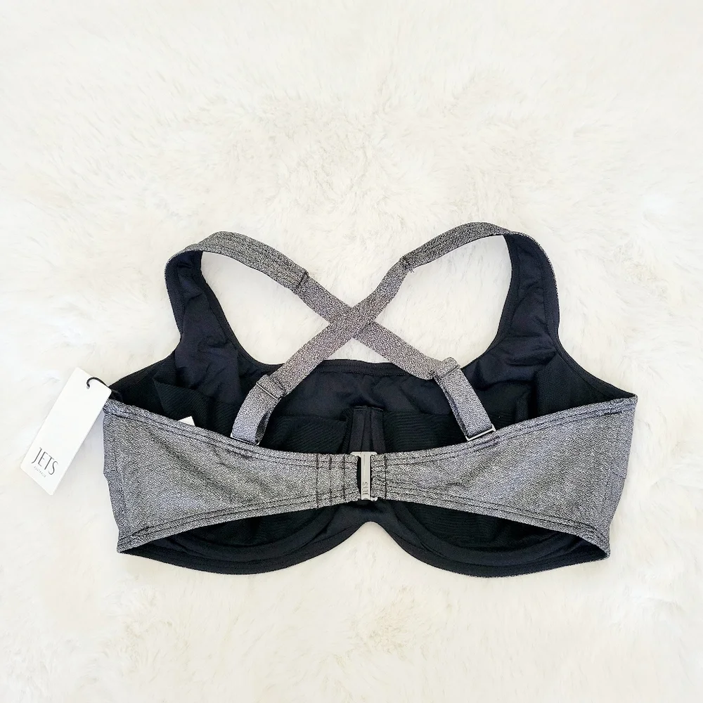🦈JETS AUSTRALIA E-F TANK BIKINI TOP SIZE 10
